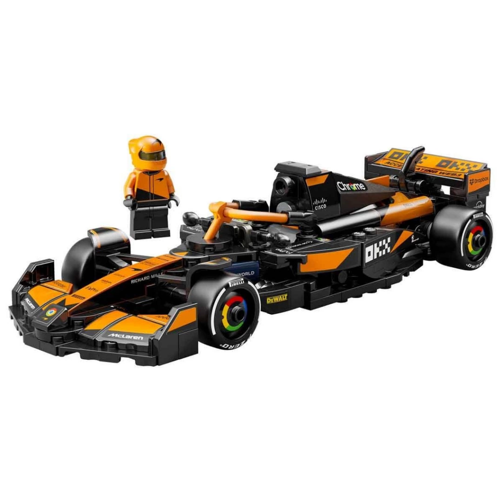 Nessiworld LEGO Speed Champions McLaren F1 Team MCL38 Yarış Arabası