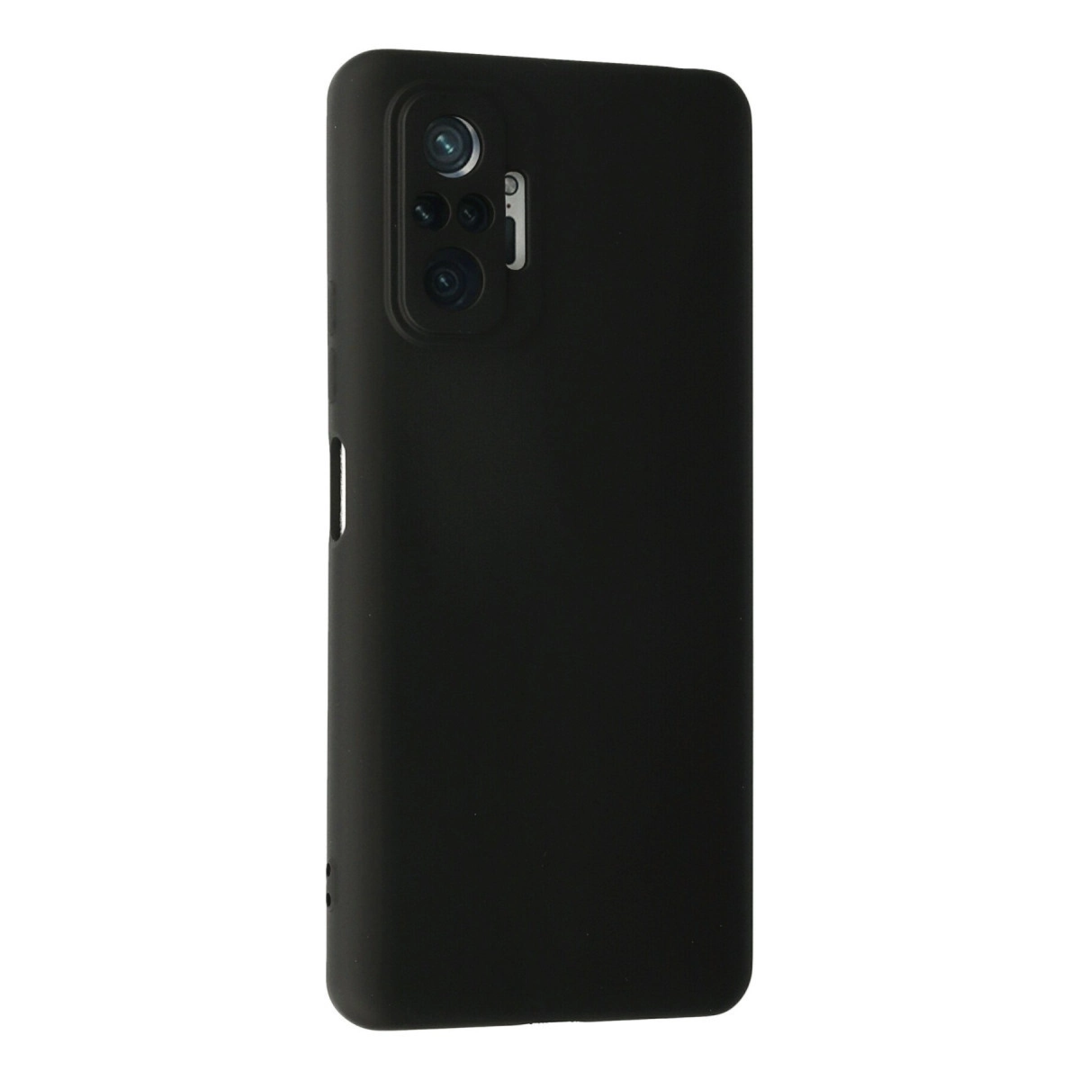 Xiaomi Redmi Note 10 Pro Kılıf Nano İçi Kadife Silikon - Siyah