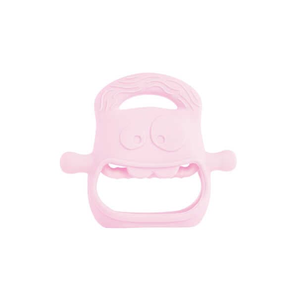 Pembe Bebek Silikon Diş Kaşıyıcı