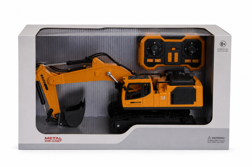 4D-E1 METAL AĞIZLI DUMAN ATAN FARKLI KONTROLLÜ EXCAVATOR