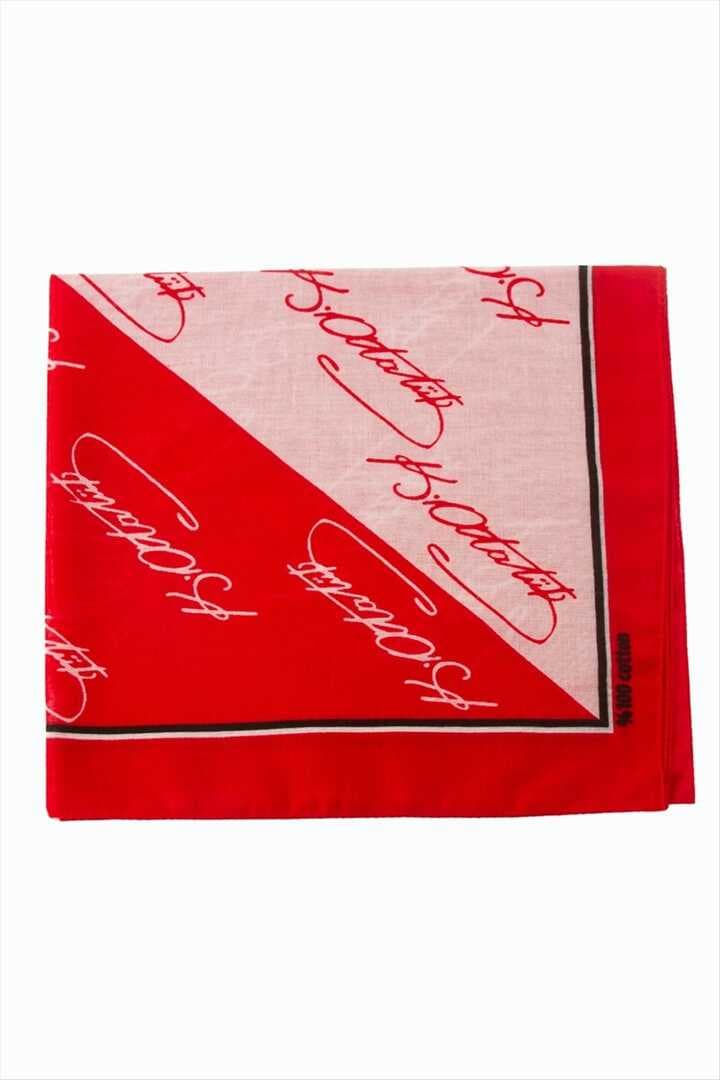 Atatürk İmzalı Desenli Bandana 50*50