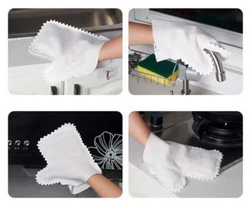 Nessiworld Çok Amaçlı Temizlik Eldiveni Toz Alma Bezi 10 Adet