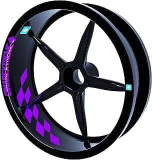 Gp Flag Damalı İç Jat Şeridi Sticker Reflektif, Floresa, Özel Rekler Çıar Extreme