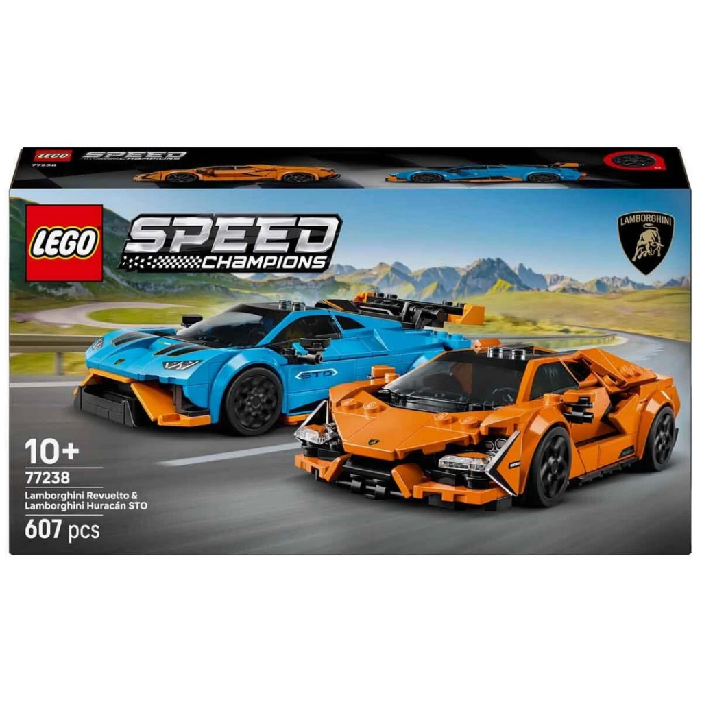 Nessiworld LEGO Speed Champions Lamborghini Revuelto & Huracán STO 77238