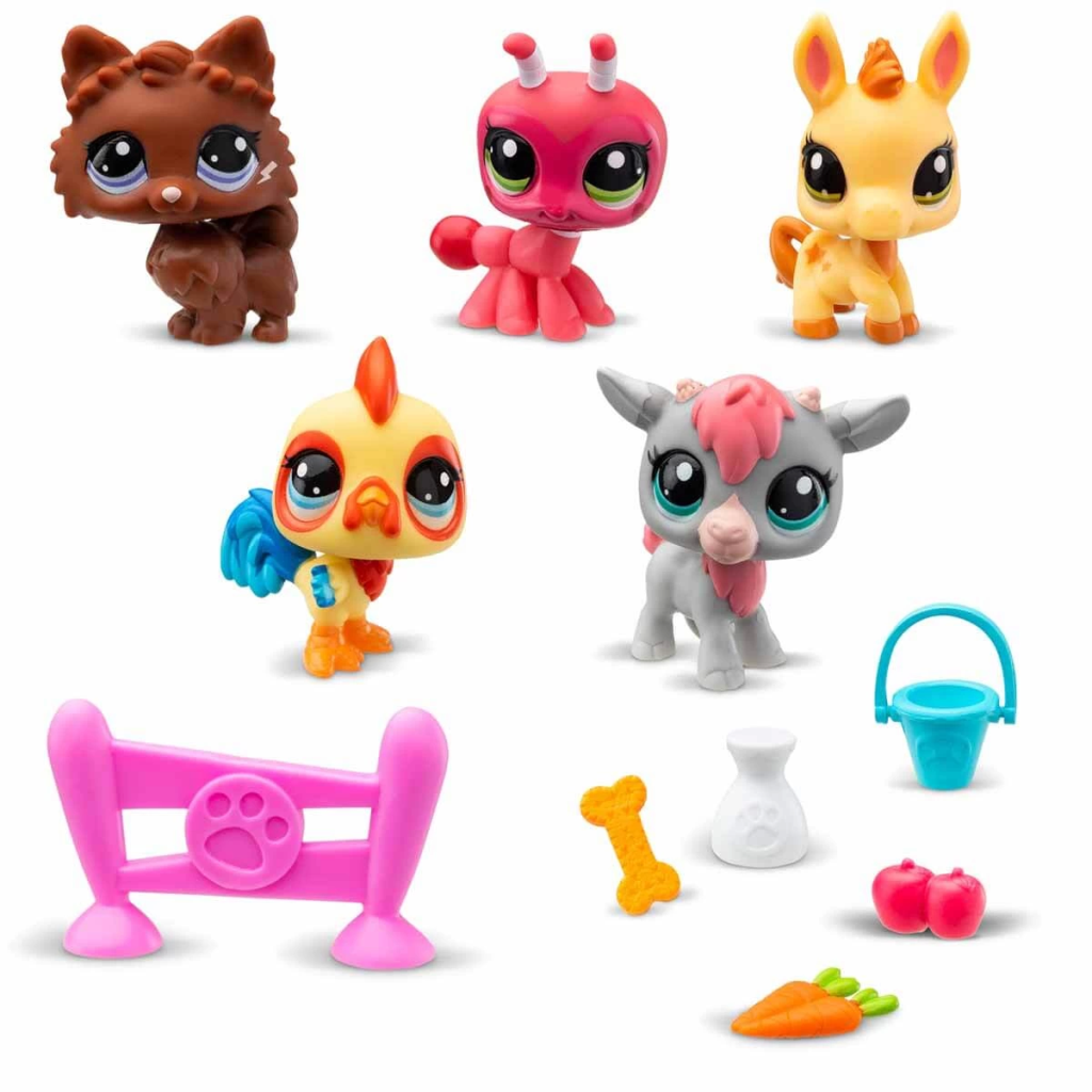 Nessiworld Littlest Pet Shop Minişler 5'li Figür Seti S1