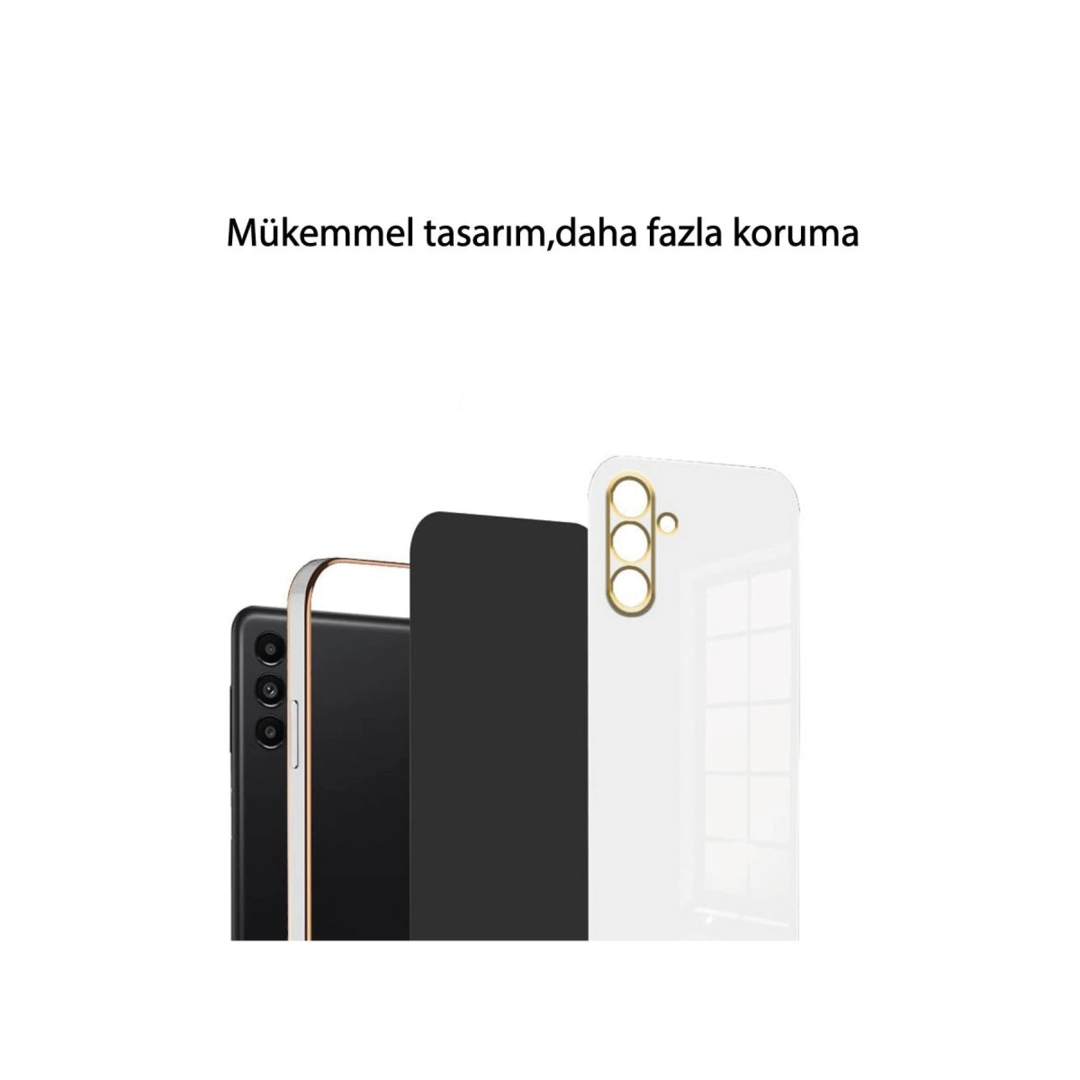 Xiaomi Redmi 13 4g Kılıf Volet Silikon - Siyah
