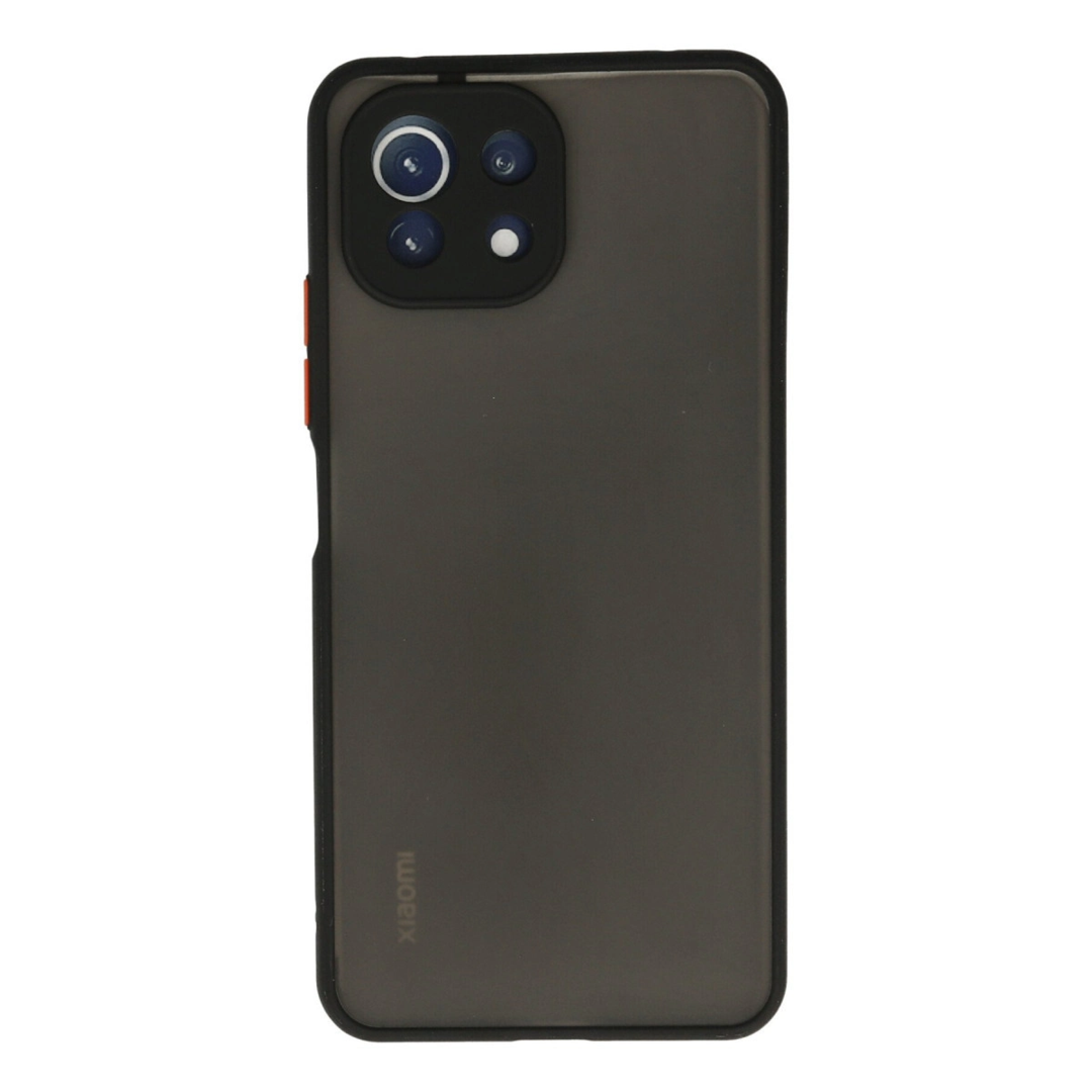 Xiaomi Mi 11 Lite Kılıf Montreal Silikon Kapak - Siyah