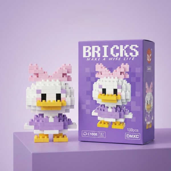 Bricks Daisy Duck Mini Lego Figürü