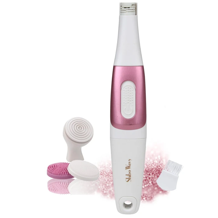 Shibo Wavy Profesyonel Yüz Epilatörü ve Yüz Temizleme Fırçası-(5775)