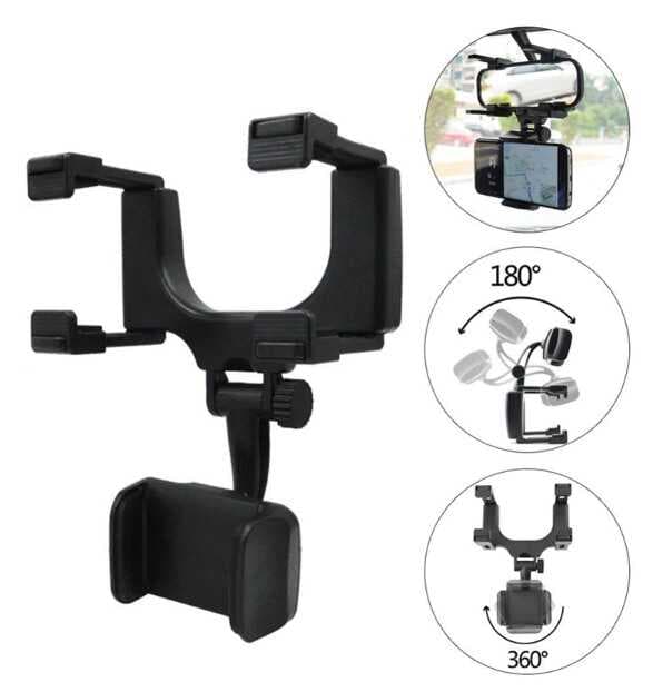 Araba Dikiz Aynasına Takılan Telefon Tutucu CM-219