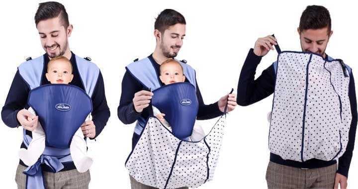 Sevi Bebe Koruyuculu Bebe Kanguru