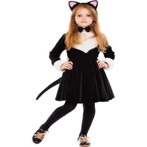 Pembe Kedi Kulak Taç Kuyruk Papyon Seti 3’lü Çocuk Boy