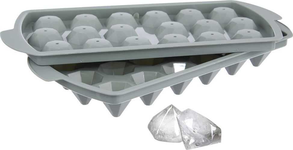 Diamond Elmas Şeklinde Buz Kalıbı 18 Bölmeli (477477)