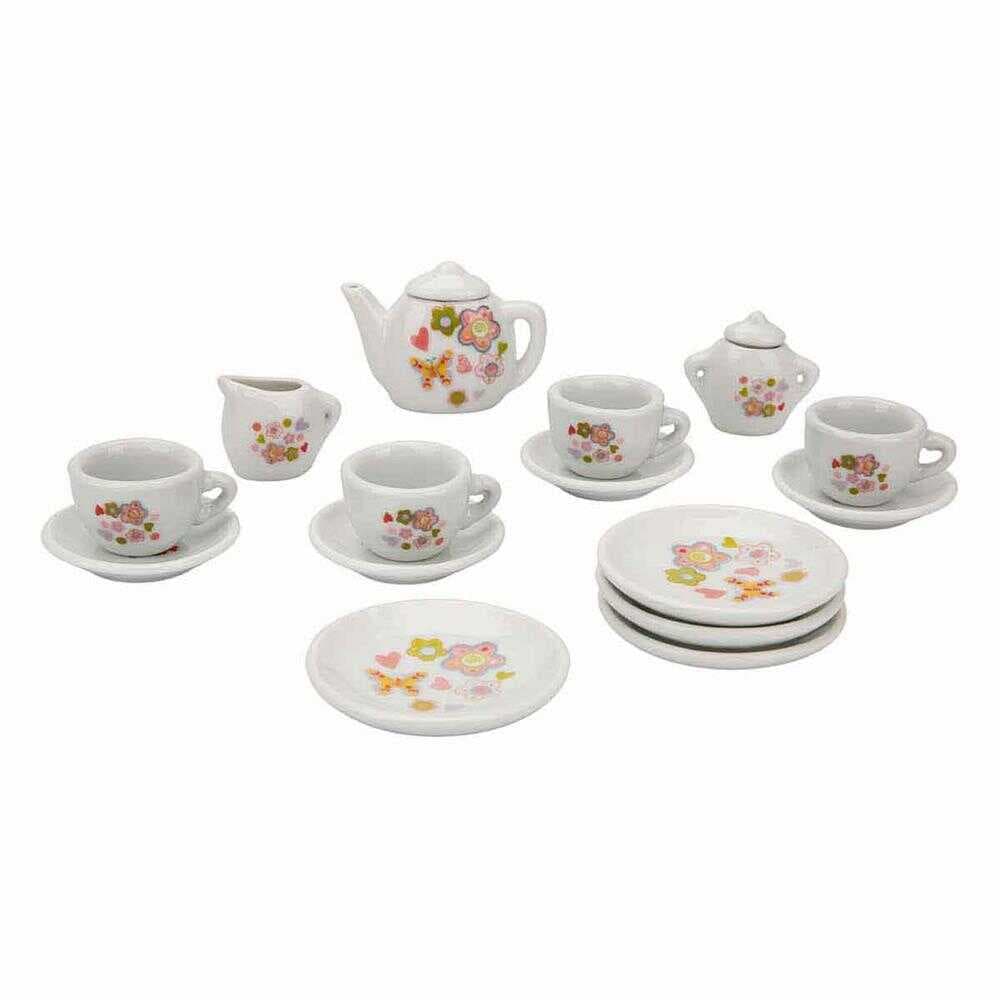 Porselen Çay Takımı 17 Parça 1 adet