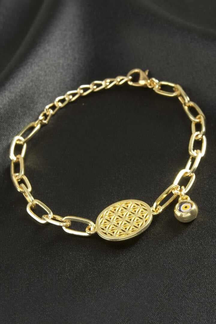 Yaşayan Nazar Zincir Bileklik