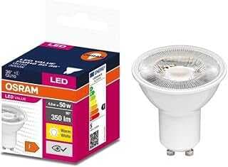 Osram Led Value 4,5-5W(50W) Led Spot Ampul Sarı 3000K - GU10 Duy