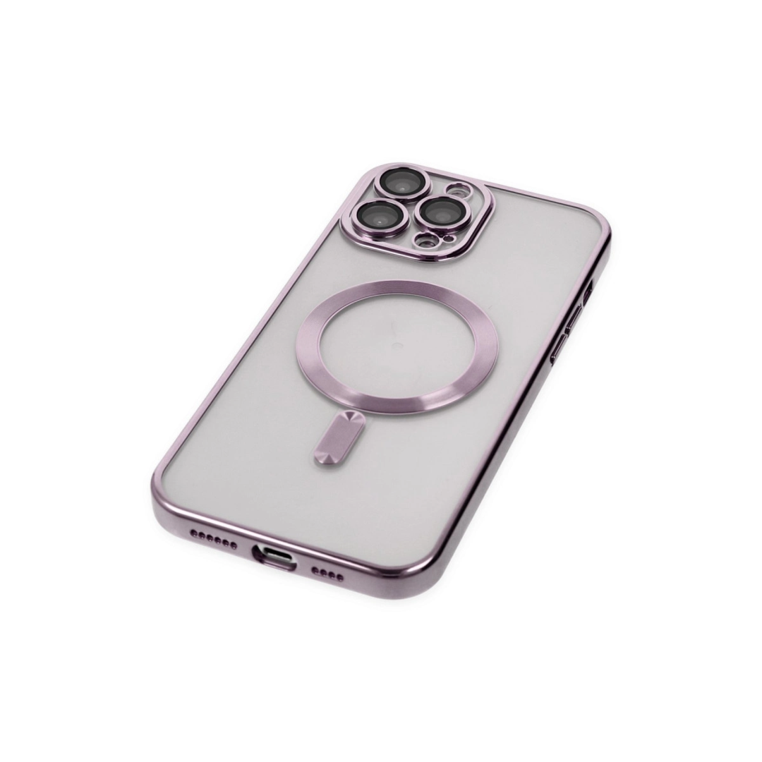 Apple İphone 13 Pro Max Kılıf Kross Magneticsafe Kapak - Mor