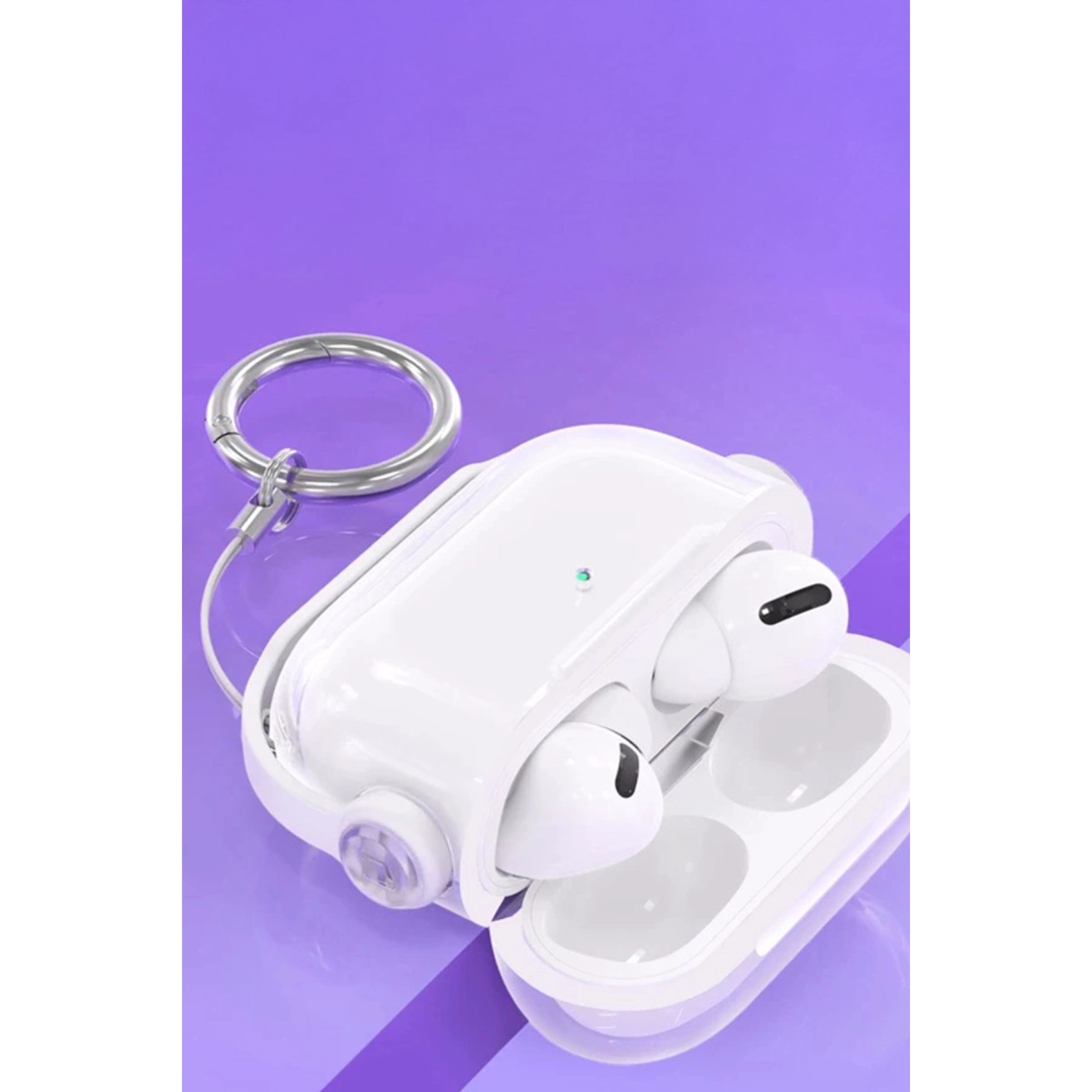 Apple Airpods Pro 3 (3.nesil) Tema Kılıf - Beyaz