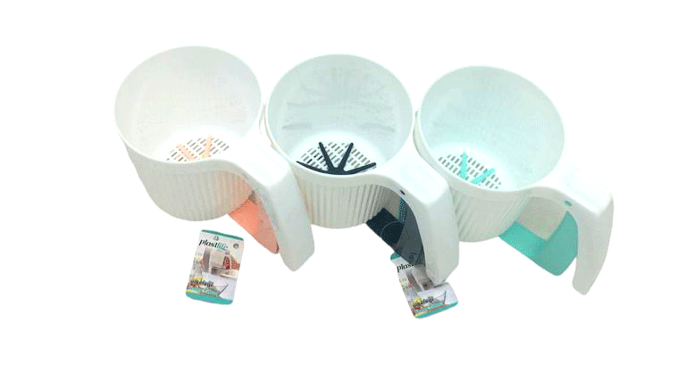 PLASTİK PRATİK ÇEVİRMELİ UN ELEK (5430)