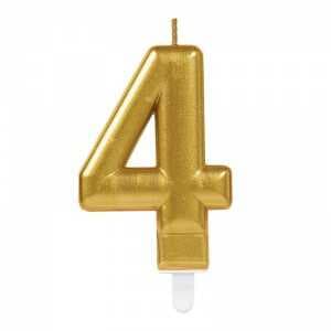4 Rakam Mum Gold Renk (5430)