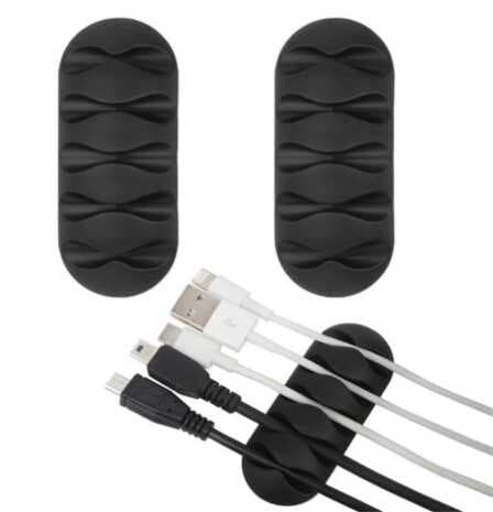 Kablo Tutucu 5 Kanallı 3lü Siyah (5430)