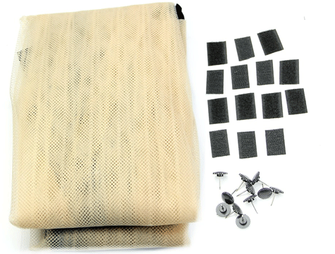 Mıknatıslı Kapı Sinekliği Tülü-Krem ( 105 x 205 ) (477477)