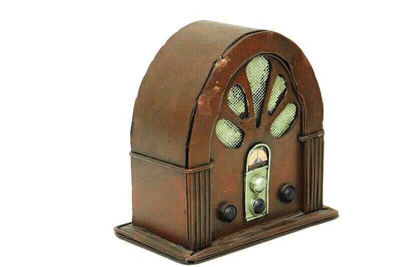 Radyo Kumbara Vintage El Yapımı Dekoratif Hediyelik (477477)