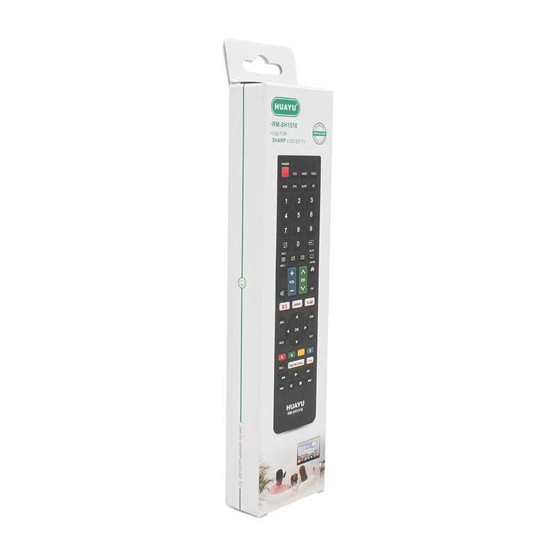HUAYU KL RM-SH1516 SHARP NETFLIX- YOUTUBE- PRIME VIDEO TUŞLU UNIVERSAL LCD-LED TV KUMANDA (4767)