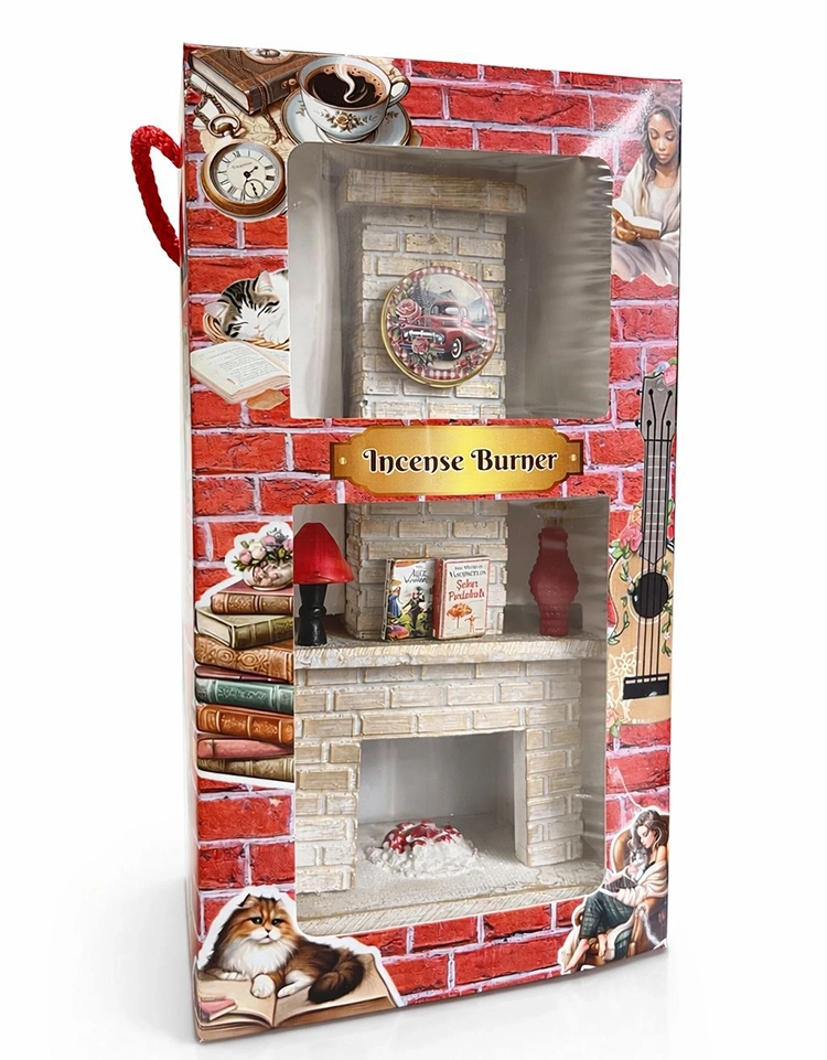 Polyester Şömine Tütsülük İk027