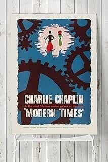 (6701) Moder Times-asri Zamalar Film Afişi Poster (70x100cm)