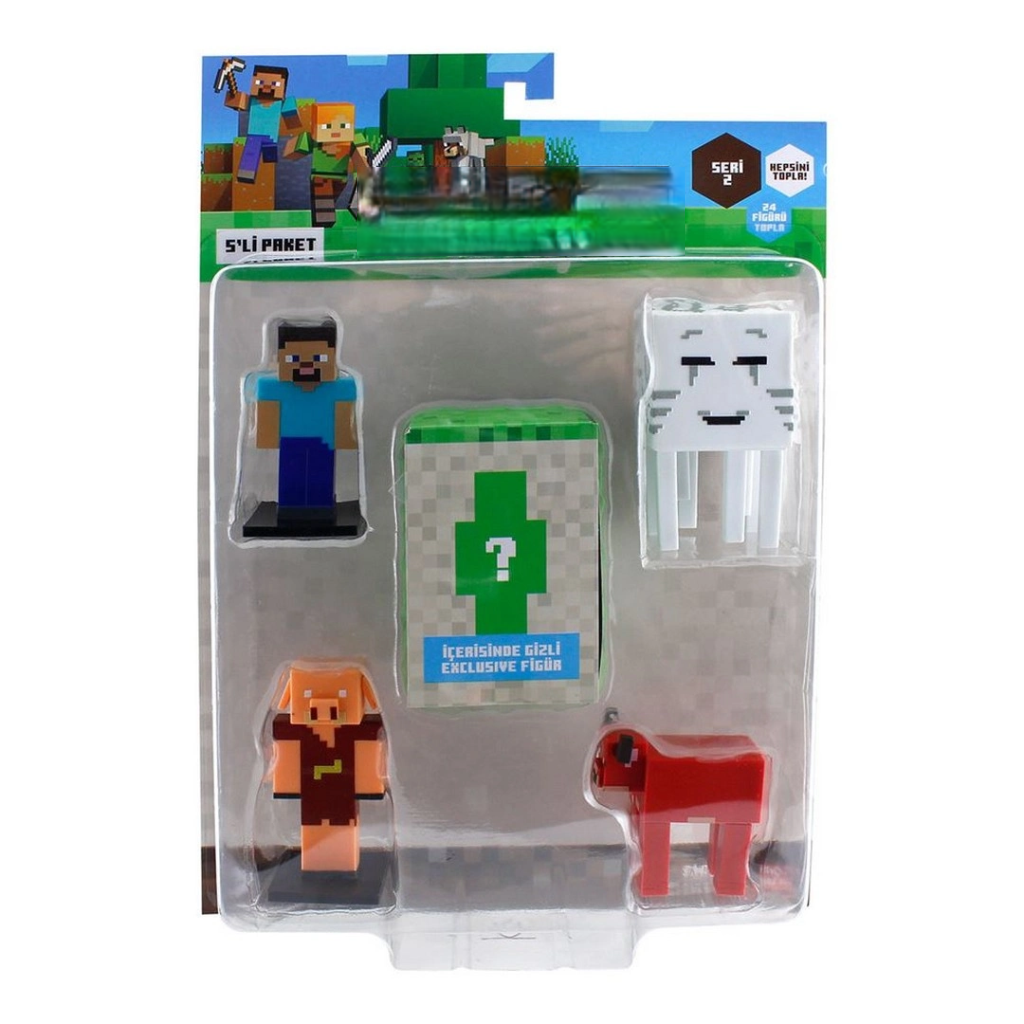 3D Toppeez 5'li Figür Seti