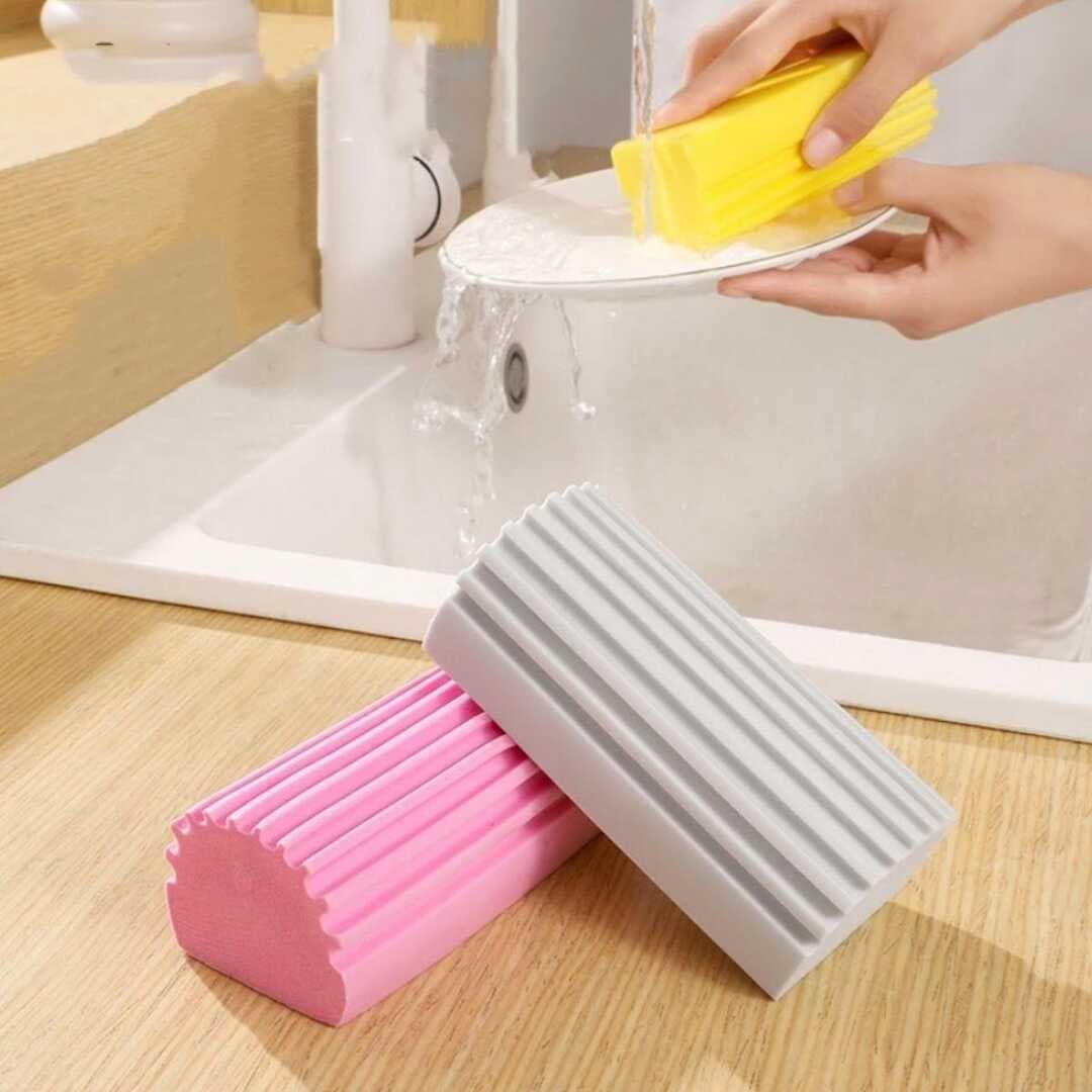 Nemli Silgi Süngeri Banyo,Mutfak ve Araba İçin Temizlik Süngeri (5430)