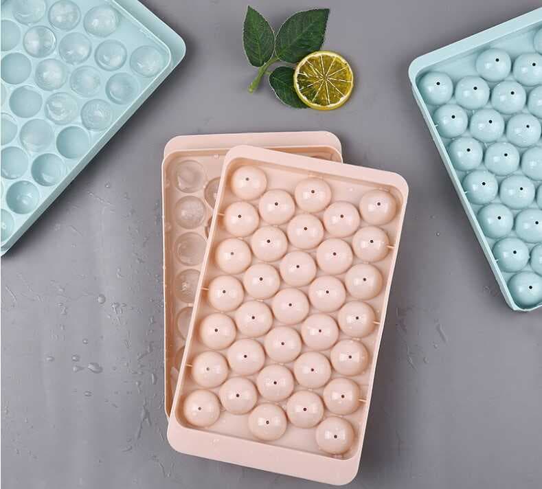 33 Hazneli Küre Buz Kalıbı 2 Renk