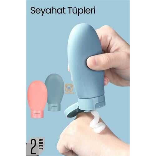 Doldurulabilir Krem Şampuan Tüpü 2 ADET