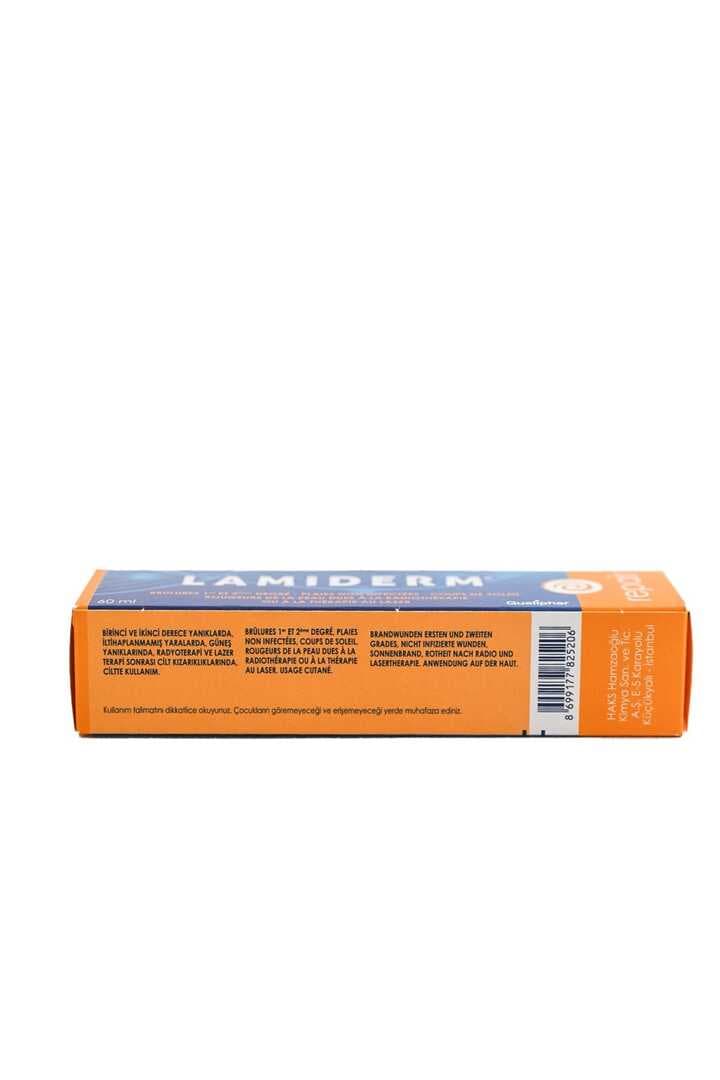 Lamiderm Yara ve Yanık Tedavi Kremi 60 ML