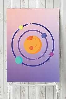 (2961) Uzay Temalı Çocuk Odası Poster 2