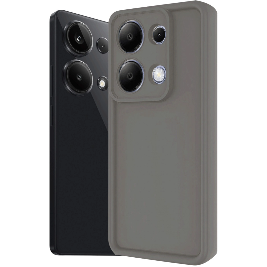 Xiaomi Redmi Note 13 Pro 4g Kılıf Viera Silikon - Gri