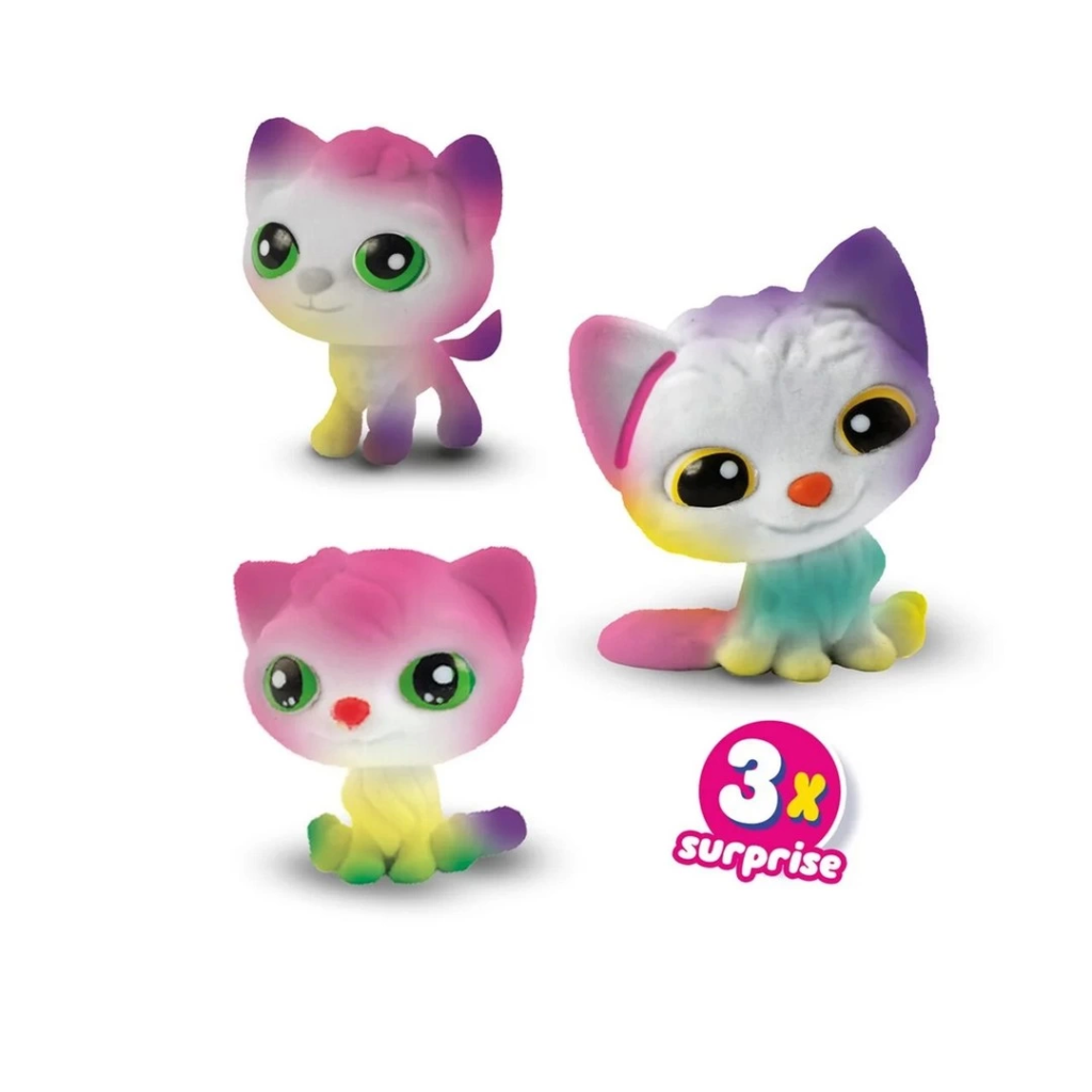 Nessiworld Boya Üfleme Kalemi 3x Kedicik Sürprizi