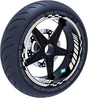 Çıar Extreme Reflektif Beyaz  Moto GP İç Dış Jat Şeridi Takım Sticker