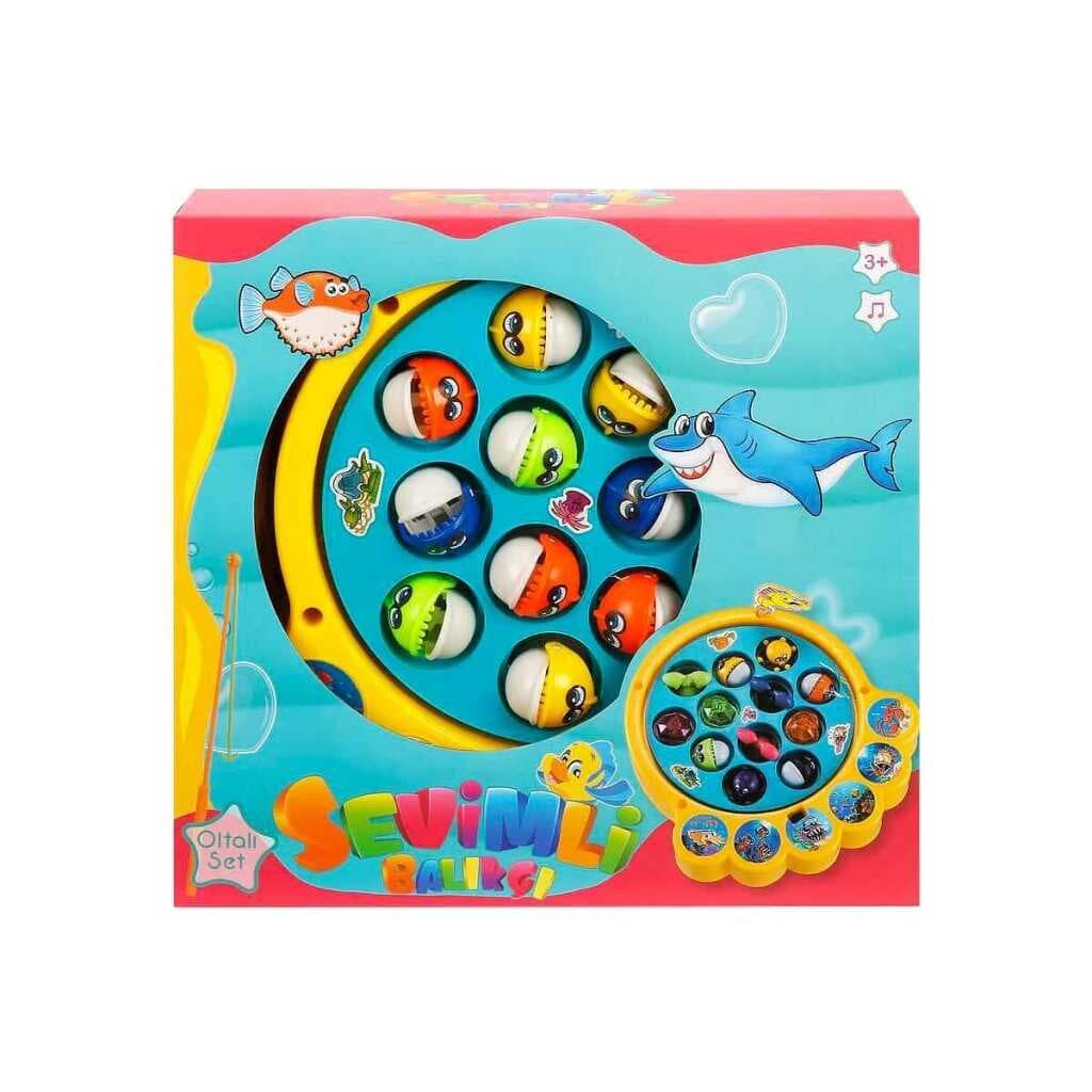 Hareketli ve Sesli Balık Tutma Oyun Seti