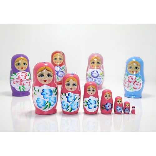 7'Li Ahşap Matruşka Alk1202