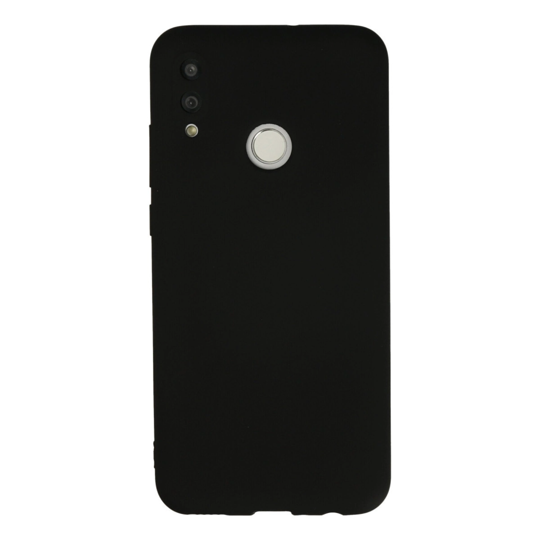 Huawei P Smart 2019 Kılıf Nano İçi Kadife Silikon - Siyah