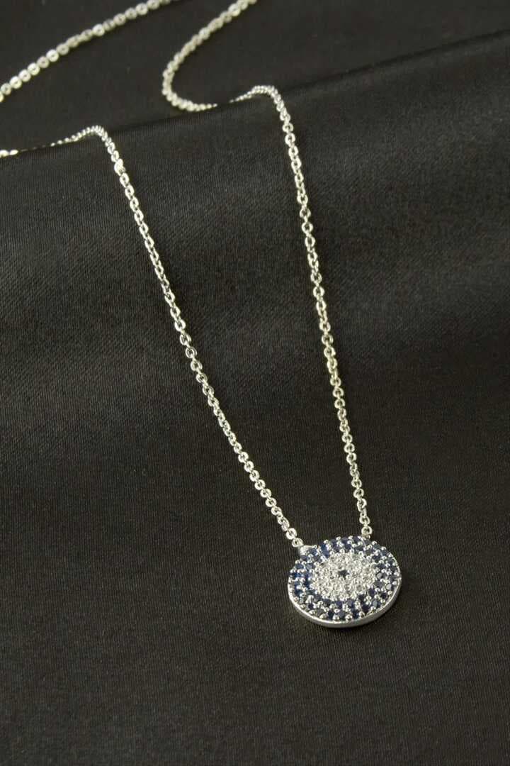 Nazar Zirkon Taşlı Kolye