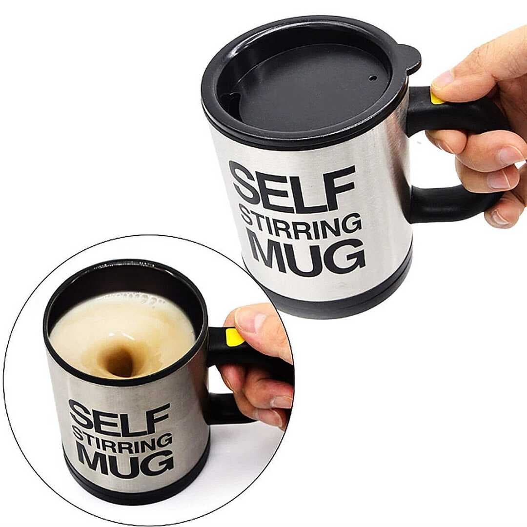 Karıştırıcı Özellikli Mikser Kupa Bardak Self Stirring Mug (5430)