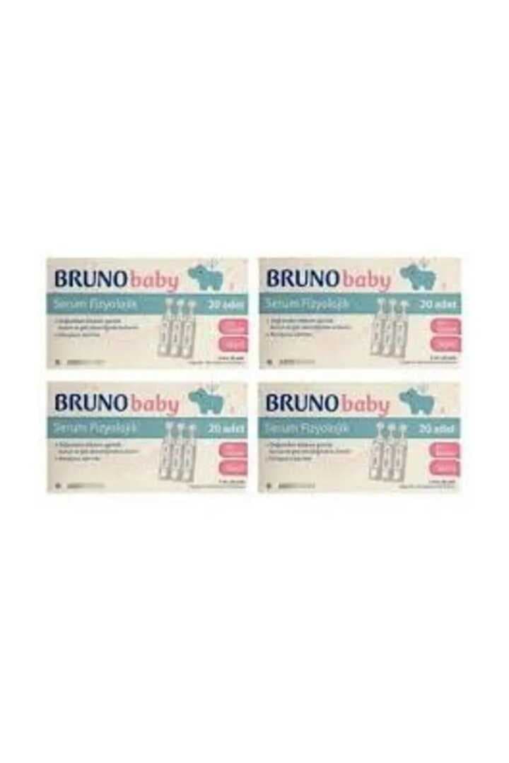 Bruno Serum Fizyolojik 20 Flakon X 4 ADET