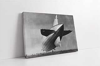 Tablosa Kalkış Yapa Zepli Kavas Tablo 70x90 cm KA01180