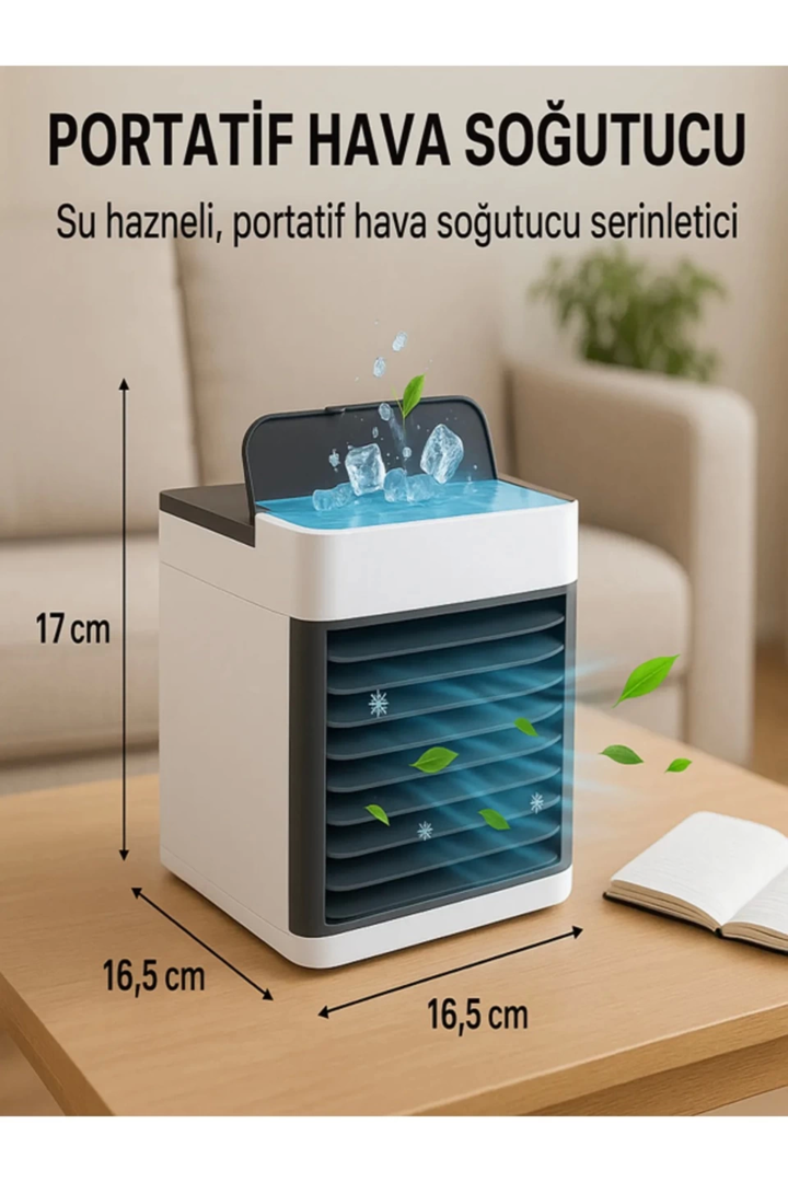500 Ml Masa Üstü Mini Klima Soğutucu Hava Nemlendirici