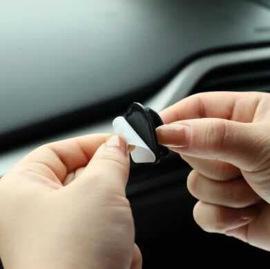 Siyah Çok Amaçlı Yapışkanlı Kanca 10 lu