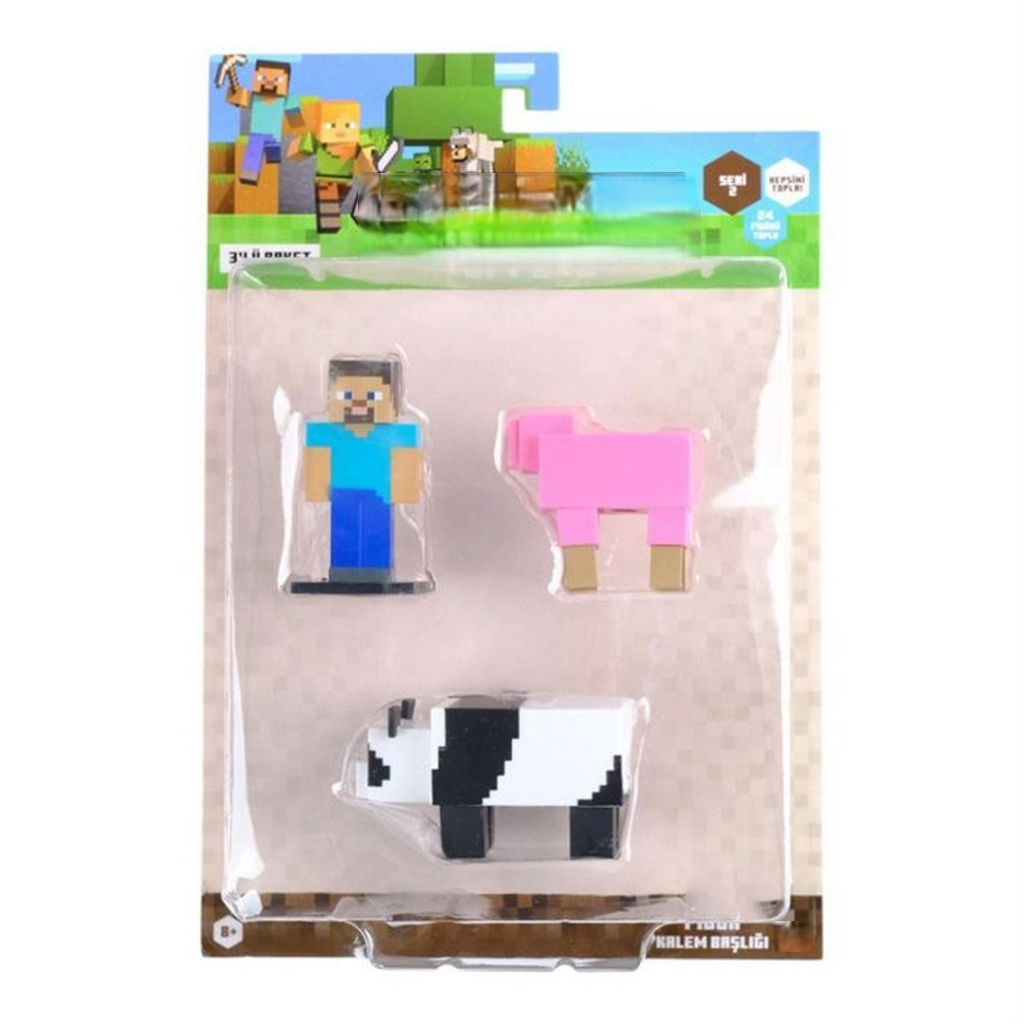 3D Toppeez 3'lü Figür Seti Seri 2