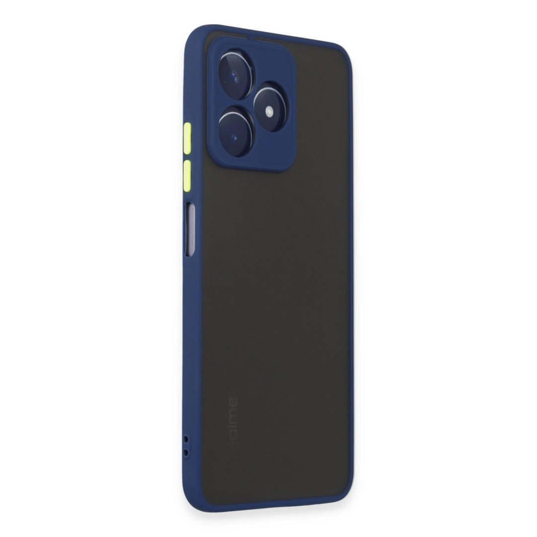 Realme C53 Kılıf Montreal Silikon Kapak - Lacivert